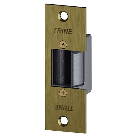 Trine Brass, Satin Brass, For Use With: 3000 Series Electric Strikes Includes: Electric Strikes 3234WLC-US4